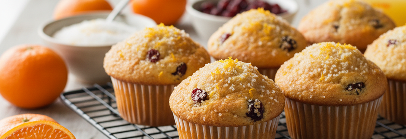 Cuties Clementine Cranberry Muffins